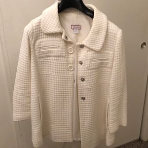 White Max&Co. Spring Pea coat